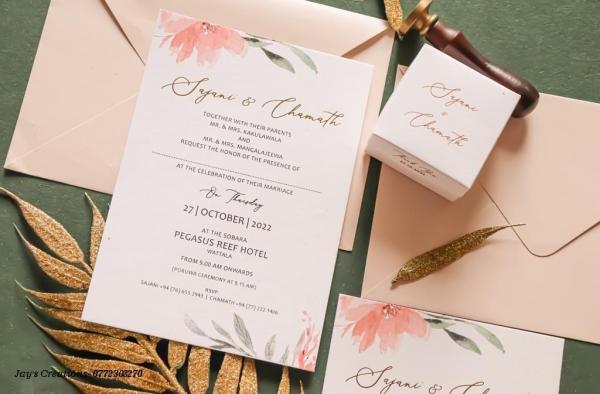 Wedding Invitations by Jays Creation 