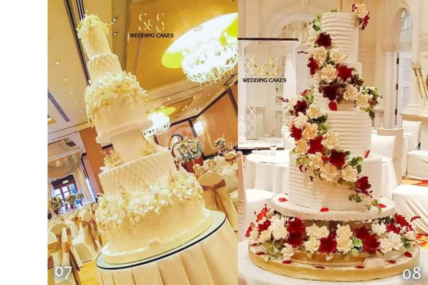 S & S  wedding  Cakes.