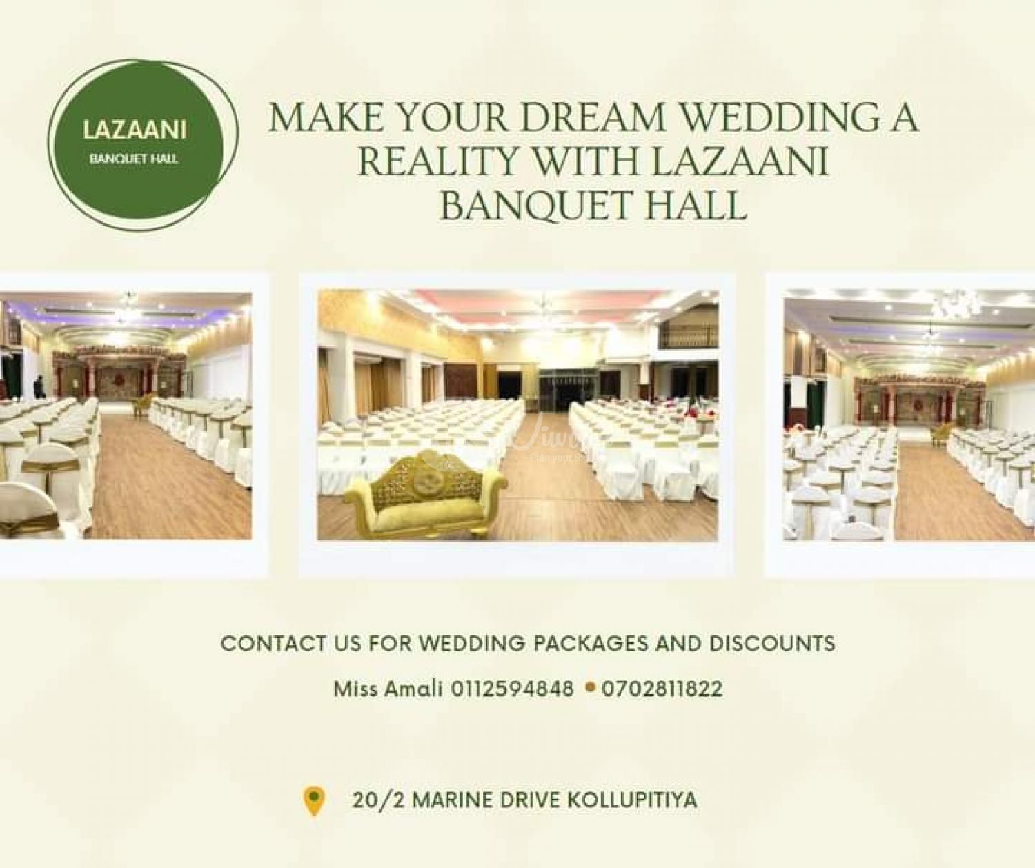 Lazaani Banquet Hall .