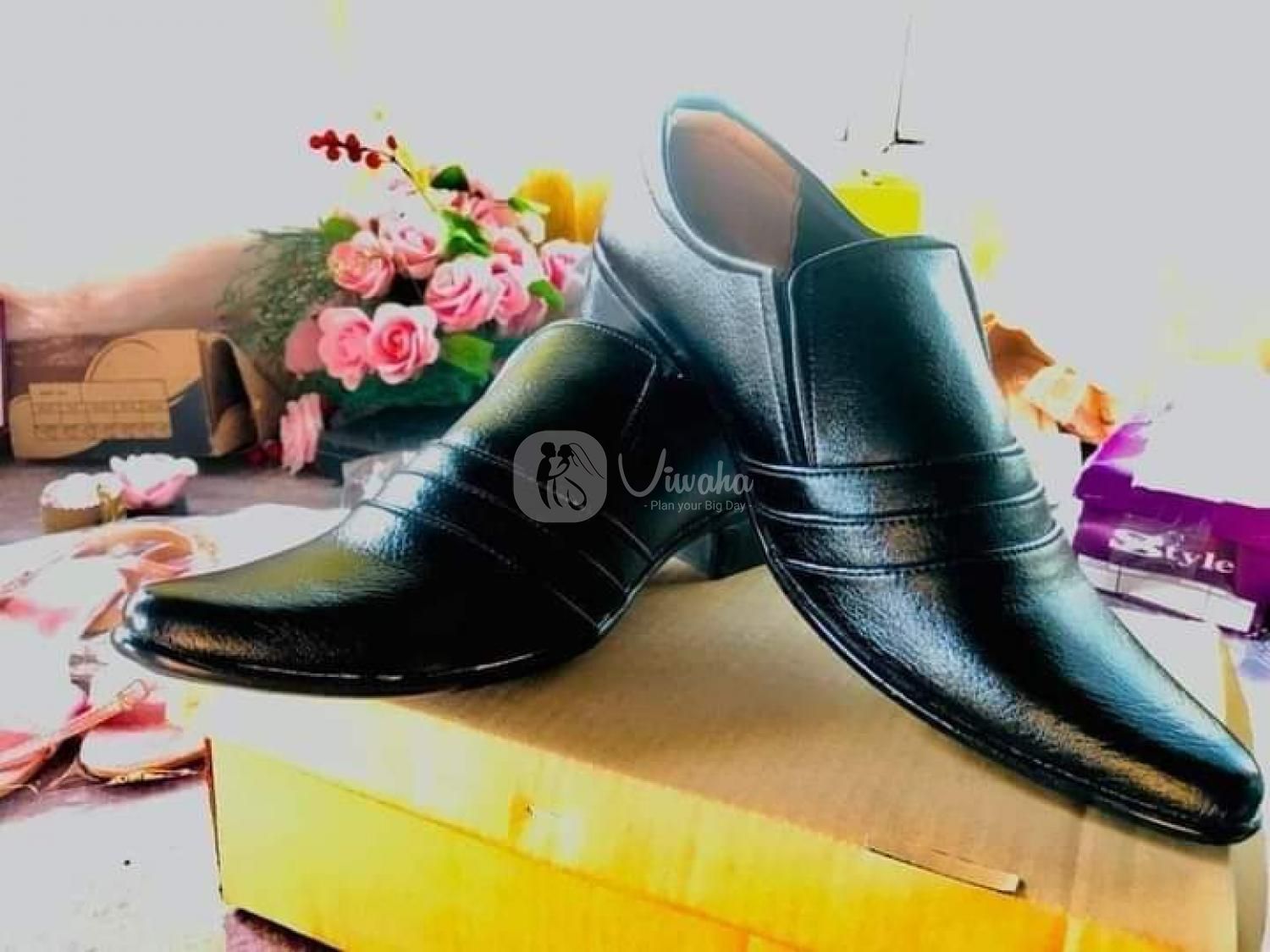 Chaluka Samarasinhe wedding Shoes 